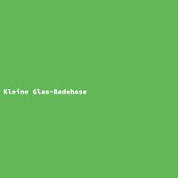 Kleine Glas-Badehose
