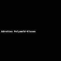 Adrettes Polyamid-Kissen