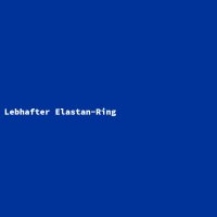 Lebhafter Elastan-Ring