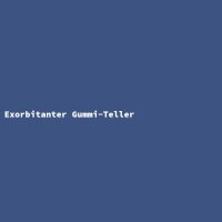Exorbitanter Gummi-Teller
