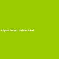 Gigantischer Seide-Schal